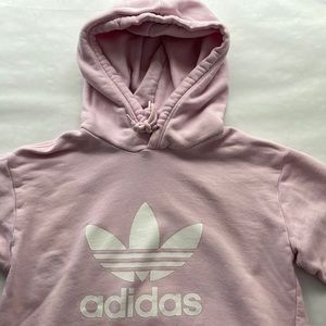Adidas Salmón Pink Draw String Hoodie